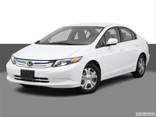 2012 Honda Civic 4-door Hybrid  Sedan Front angle medium view photo